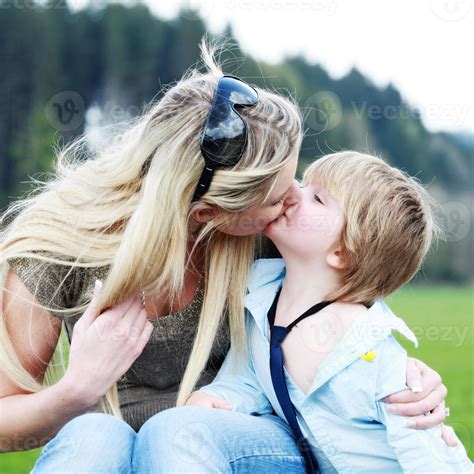 hot mom kiss|Actual Mother and Son Kissing .